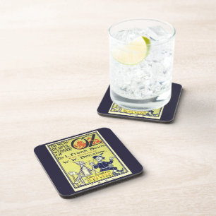 Dessous-de-verre Illustration de couverture de livre vintage du Mag