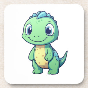 Dessous-de-verre Illustration de dinosaure de dessin