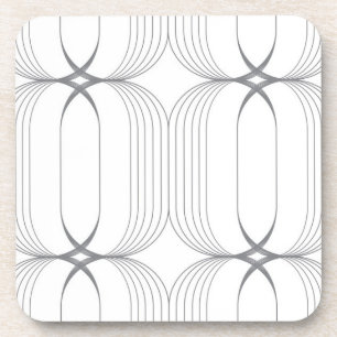 Dessous-de-verre Illustration de luxe moderne, simple et élégante m