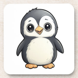 Dessous-de-verre Illustration de pingouin de dessin