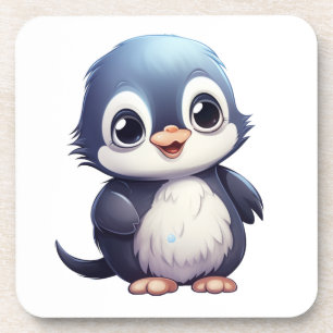 Dessous-de-verre Illustration de pingouin de dessin