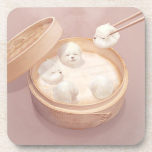 Dessous-de-verre Illustration Xiao Long Bao Cute