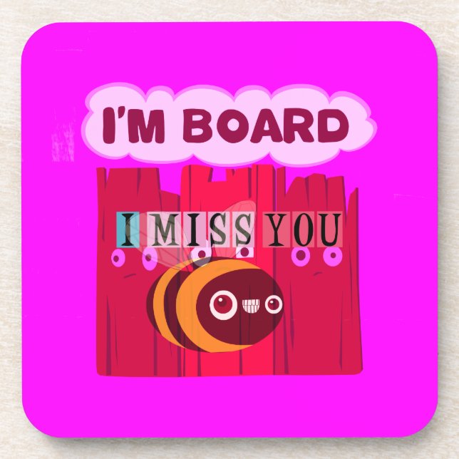 Dessous-de-verre Impression d'abeilles (Devant)