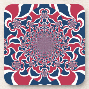 Dessous-de-verre Impression d'art de Kaléidoscope