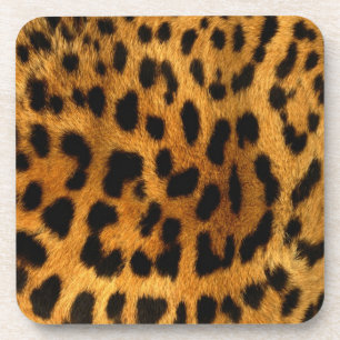 Dessous-de-verre Impression de fourrure Leopard