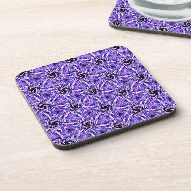 Dessous-de-verre Impulsion Violet (Côté gauche)