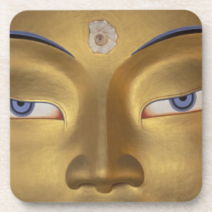 Dessous-de-verre Inde du Nord, Ladakh, Thikse gompa