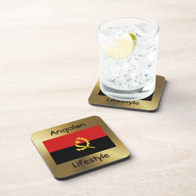 Dessous-de-verre Indicateur Angola+Dessous de verre texte (Côté Droit)