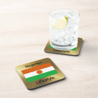 Indicateur Niger+Dessous de verre texte