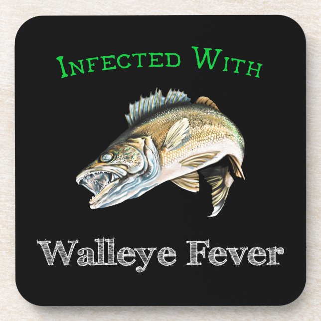Dessous-de-verre Infecté Par La Fièvre Du Walleye (Devant)
