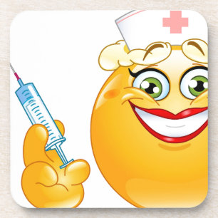 Dessous-de-verre infirmière émoji