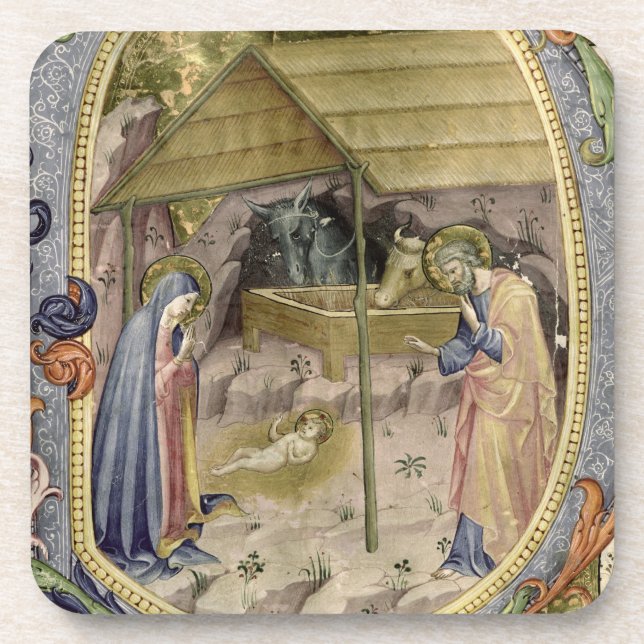 Dessous-de-verre Initiale "P" De de Corale/Graduale no.5 (Devant)