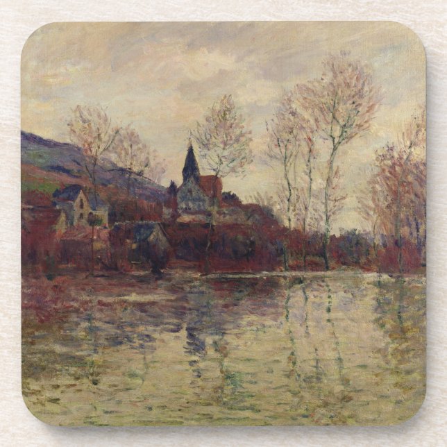Dessous-de-verre Inondations de Claude Monet | chez Giverny (Devant)