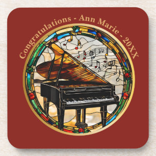Dessous-de-verre Instrument de musique de piano personnalisé