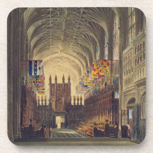 Dessous-de-verre Intérieur de la chapelle de St George, château de