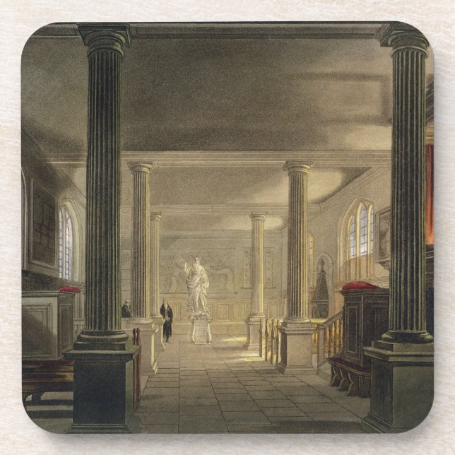Dessous-de-verre Intérieur de l'école de droit, Cambridge, 'du H (Devant)