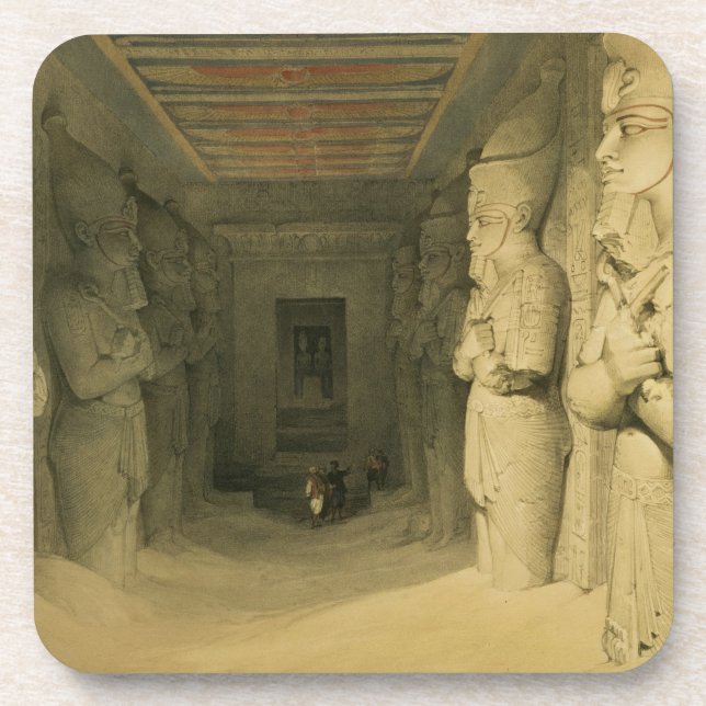 Dessous-de-verre Intérieur du temple d'Abu Simbel, de "Egypte (Devant)