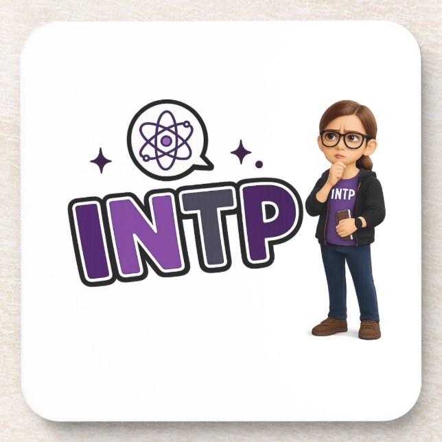 Dessous-de-verre INTP — A Mente Investigadora (Devant)
