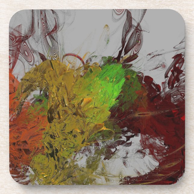 Dessous-de-verre Invasion de Colour (Devant)
