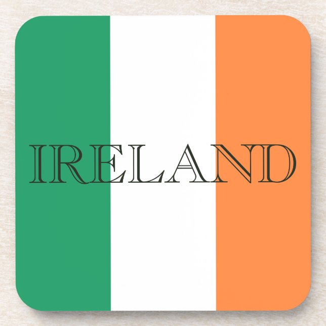 Dessous-de-verre Irish Flag Ireland coastercn (Devant)