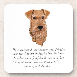 Dessous-de-verre Irlandais Terrier Keepsake