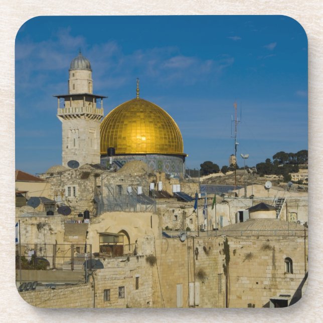 Dessous-de-verre Israël, Jérusalem, Dôme du Rocher (Devant)