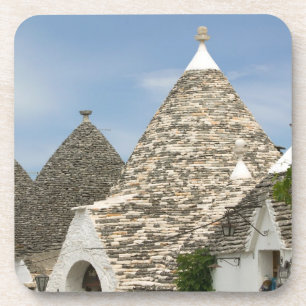 Dessous-de-verre Italie, Pouilles, Alberobello, Terra dei Trulli,