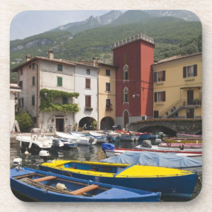 Dessous-de-verre Italie, province de Vérone, Malcesine. Cassone vie