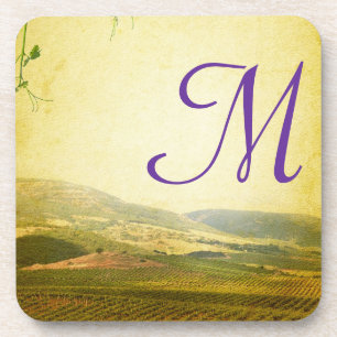 Dessous-de-verre Italien Campagne Winery Monogram Boire Dessous de