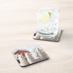Dessous-de-verre "It's Christmas!" Coaster Set
