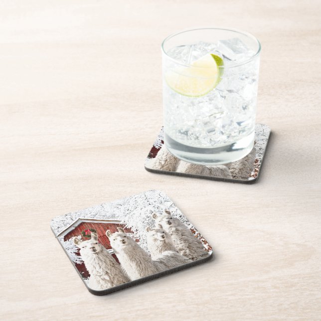 Dessous-de-verre "It's Christmas!" Coaster Set (Côté Droit)