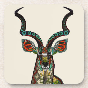 Dessous-de-verre ivoire antilope