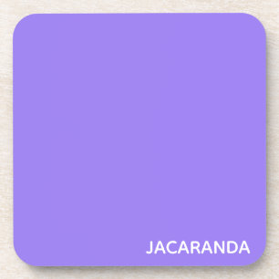 Dessous-de-verre Jacaranda purple color