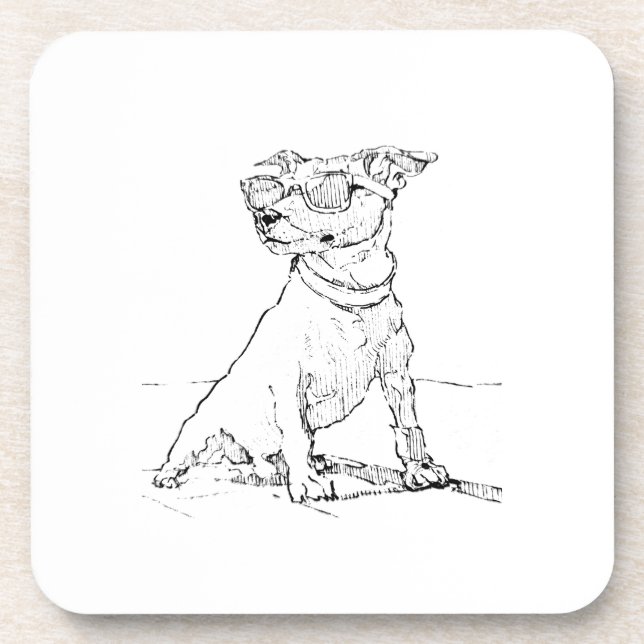 Dessous-de-verre Jack Russell Terrier  (Devant)