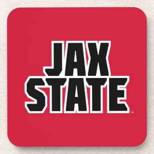 Dessous-de-verre Jacksonville State University JAX STATE Bold Text