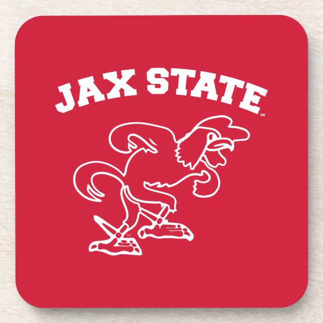 Dessous-de-verre Jacksonville State University JAX State Gamecocks (Devant)