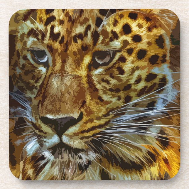 Dessous-de-verre Jaguar 010 (Devant)