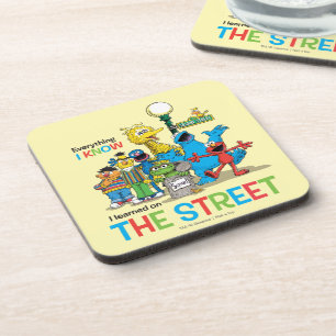 Dessous-de-verre J'ai appris dans la RUE