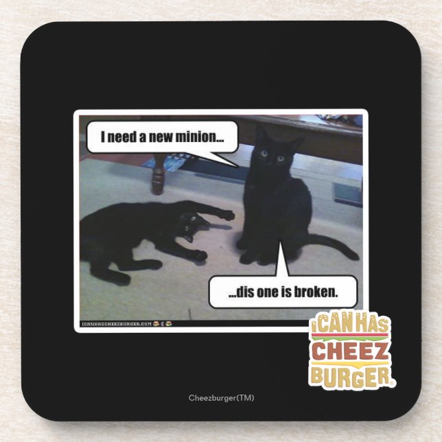 Dessous-de-verre J'ai besoin d'un nouveau minion (Devant)