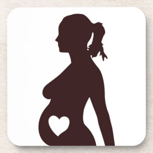 DESSOUS-DE-VERRE J'AIME MON BÉBÉ