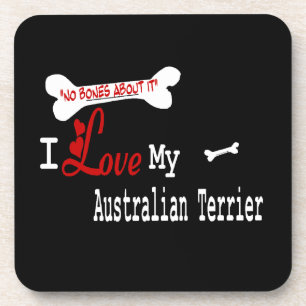 Dessous-de-verre J'Aime Mon Terrier Australien