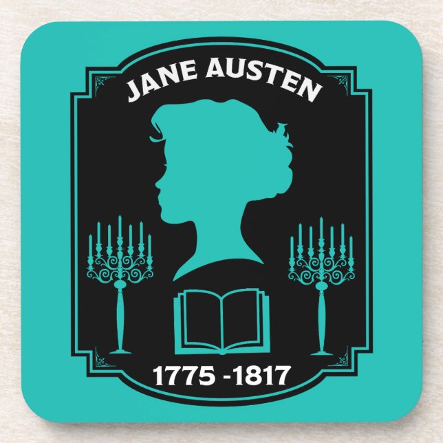 Dessous-de-verre Jane Austen (Devant)