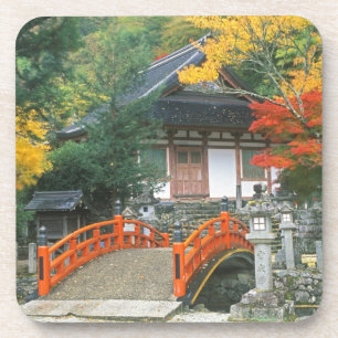 Dessous-de-verre Japon, Nara, temple Ryuzenji