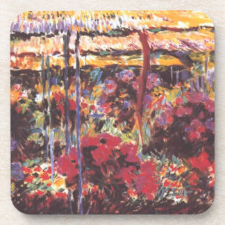 Dessous-de-verre Jardin à Giverny - Claude Monet - c1900