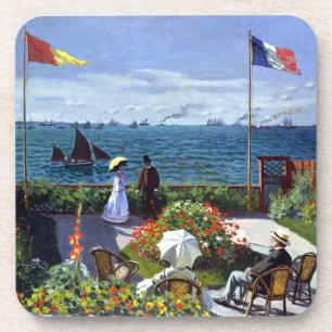 Dessous-de-verre Jardin chez Sainte-Adresse par Claude Monet