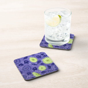 Dessous-de-verre Jardin de Daisy à Minuit