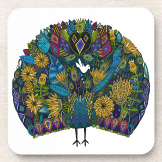 Dessous-de-verre jardin de paon