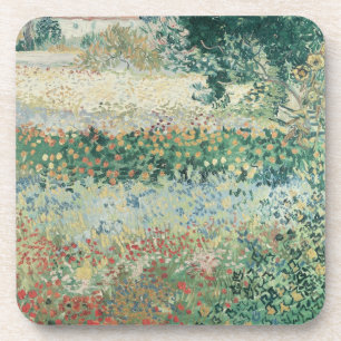 Dessous-de-verre Jardin de Vincent van Gogh   en fleur, Arles, 1888