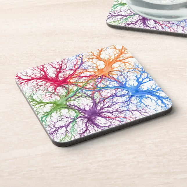 Dessous-de-verre Jardin Neural (Côté gauche)
