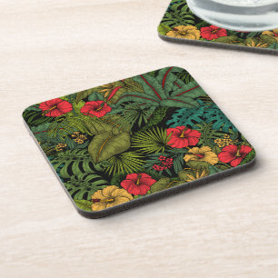 Dessous-de-verre Jardin tropical